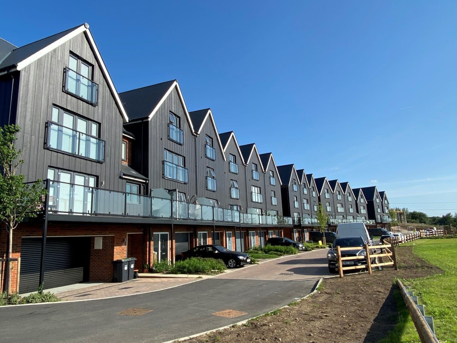 Photo of a row of houses